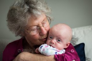 Granny and baby girl